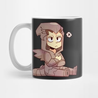 Gajeel in Metalicana onesie sticker Mug